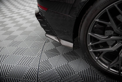 Maxton Carbon Fiber Heck Ansatz Flaps Diffusor für Audi RSQ8 Mk1