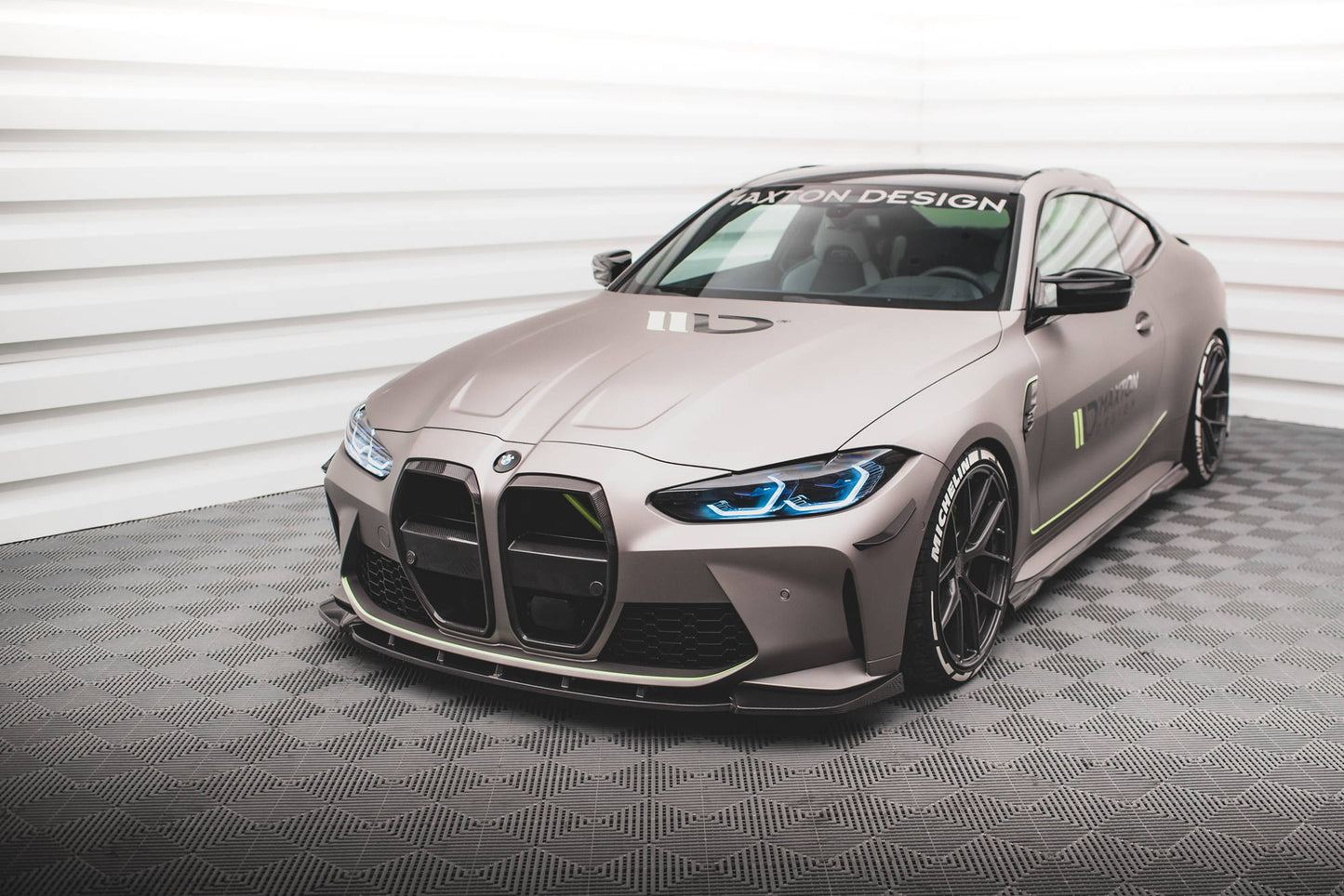 Maxton Carbon Fiber Front Ansatz V.1 für BMW M4 G82  / M3 G80