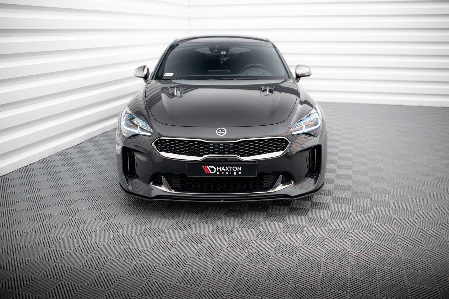 Maxton Street Pro Front Ansatz für für Kia Stinger GT / GT-Line / Standard Mk1