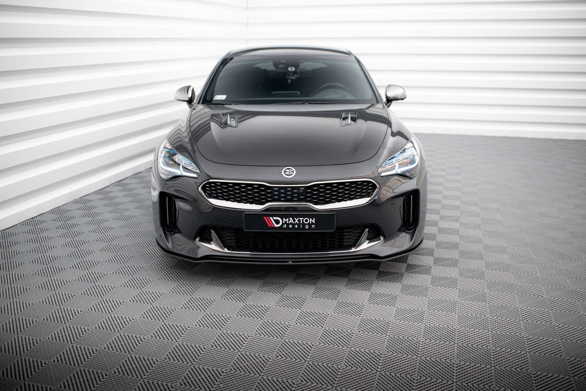 Maxton Street Pro Front Ansatz für für Kia Stinger GT / GT-Line / Standard Mk1