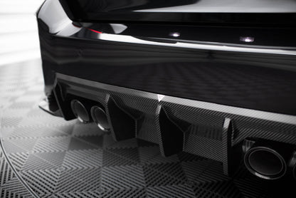 Maxton Carbon Fiber Diffusor Heck Ansatz für BMW M2 G87