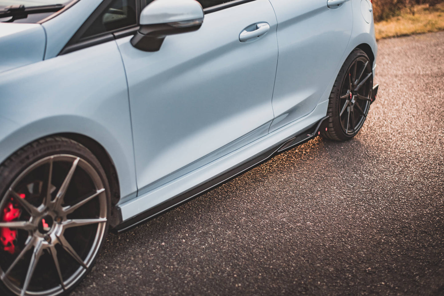Maxton Seitenschweller Ansatz für V.2 für + Flaps Ford Fiesta ST / ST-Line