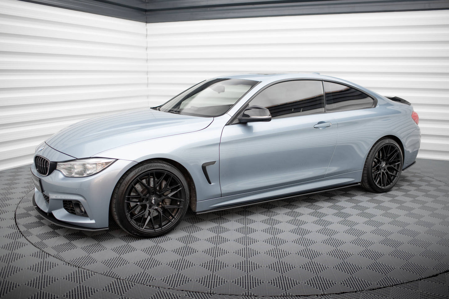 Maxton Street Pro Seitenschweller Ansatz für BMW 4er Coupe / Gran Coupe / Cabrio M-Paket F32 / F36 / F33