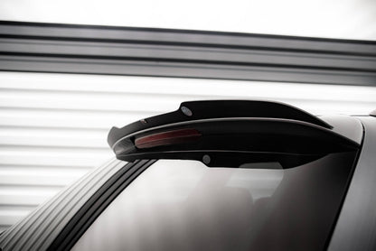Maxton Spoiler CAP für Audi A4 S-Line / S4 Avant B8 Facelift schwarz Hochglanz