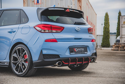 Maxton Robuste Racing Heckschürze V.1 für Hyundai I30 N Mk3 Hatchback