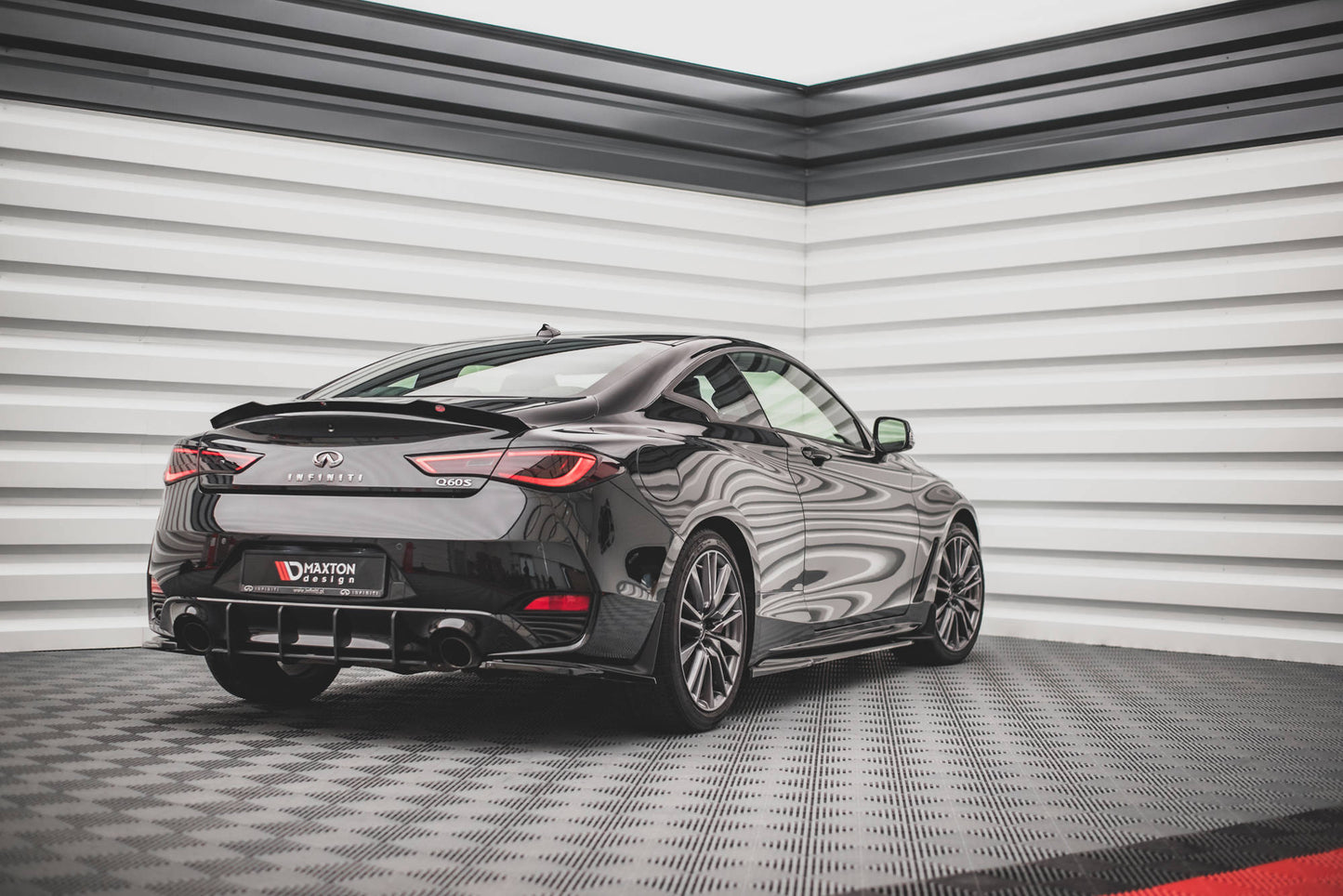 Maxton Street Pro Heckschürze für Infiniti Q60 S Mk2