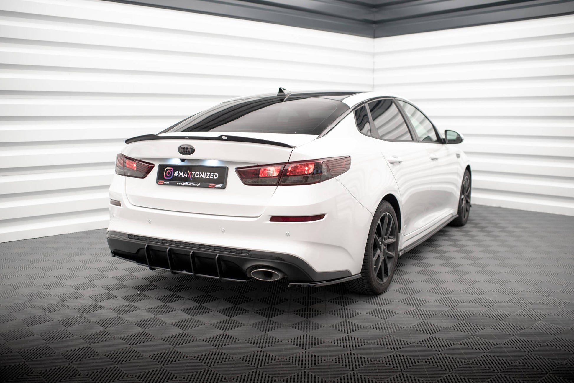 Maxton Street Pro Heckschürze für Kia Optima Mk4 Facelift