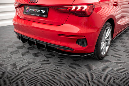 Maxton Street Pro Heckschürze für Audi A3 Sportback 8Y