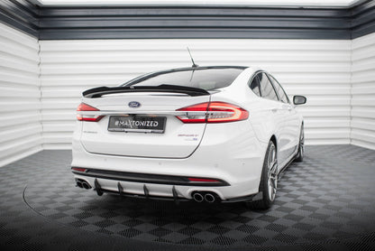 Maxton Street Pro Heckschürze für Ford Mondeo Sport Mk5 Facelift / Fusion Sport Mk2 Facelift