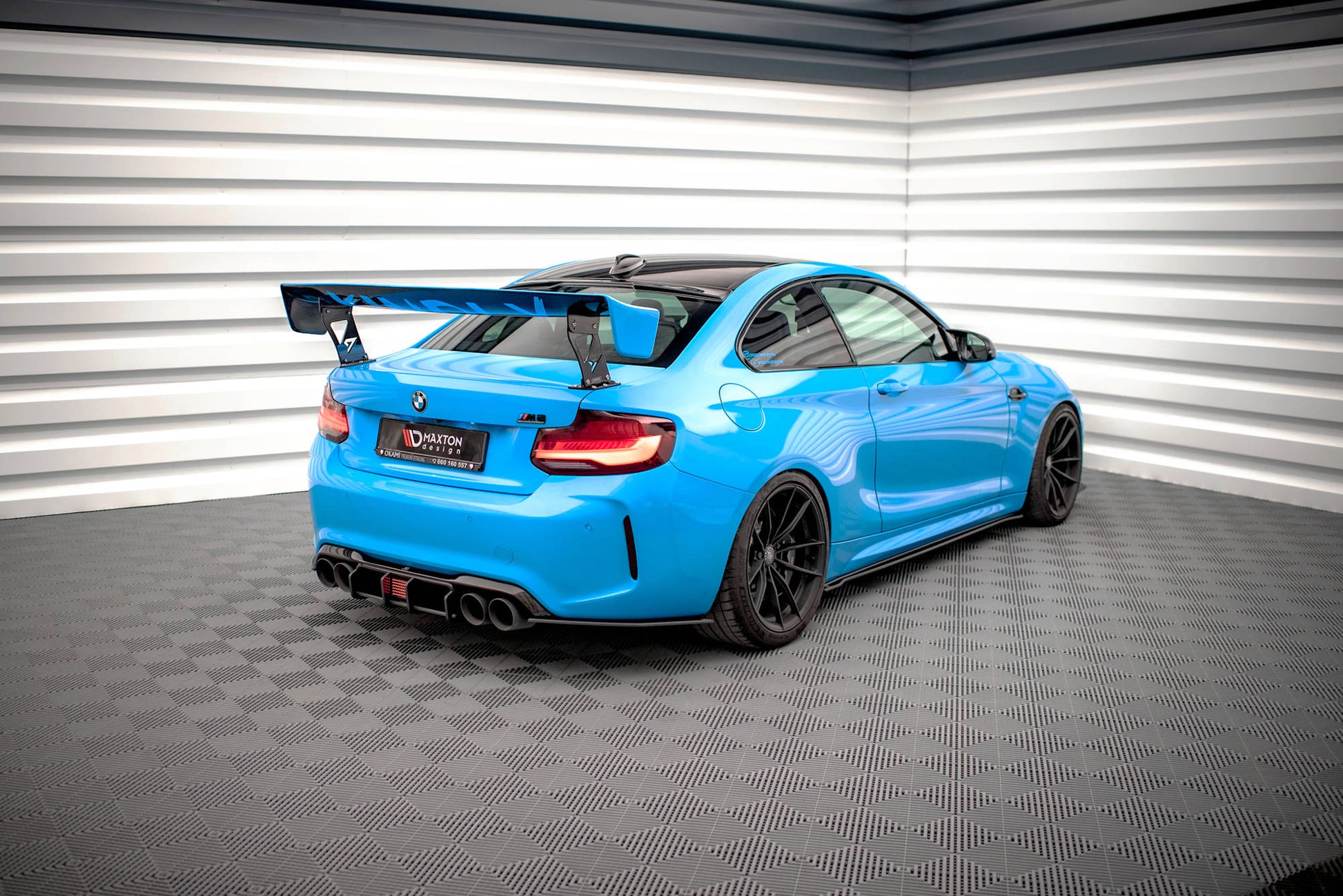 Maxton Street Pro Heckschürze für BMW M2 F87