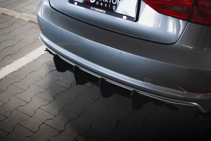 Maxton Street Pro Heckschürze für Audi S3 Limousine 8V
