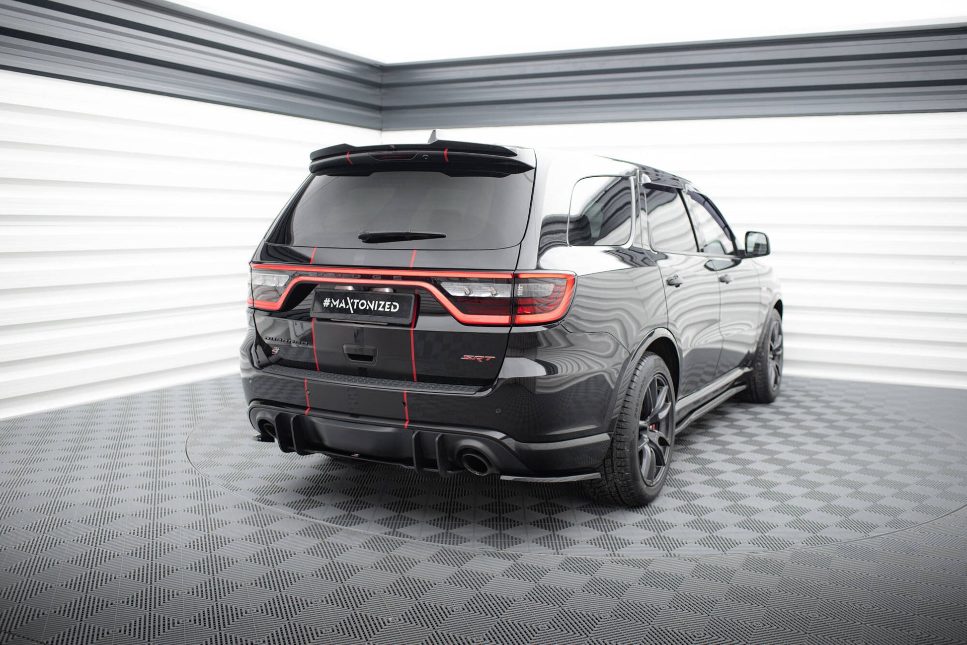 Maxton Street Pro Heckschürze für Dodge Durango SRT Mk3