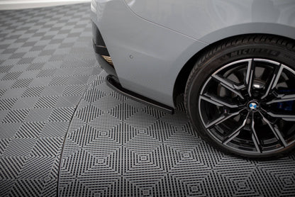 Maxton Heck Ansatz Flaps Diffusor V.1 für BMW M440i Gran Coupe G26 schwarz Hochglanz