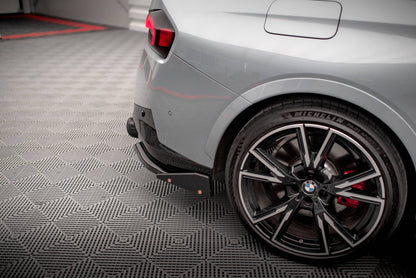 Maxton Heck Ansatz Flaps Diffusor V.2 +Flaps für BMW 2 Coupe M240i G42