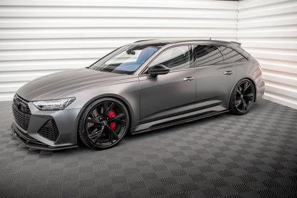 Maxton Carbon Fiber Front Ansatz für Audi RS6 C8 / RS7 C8