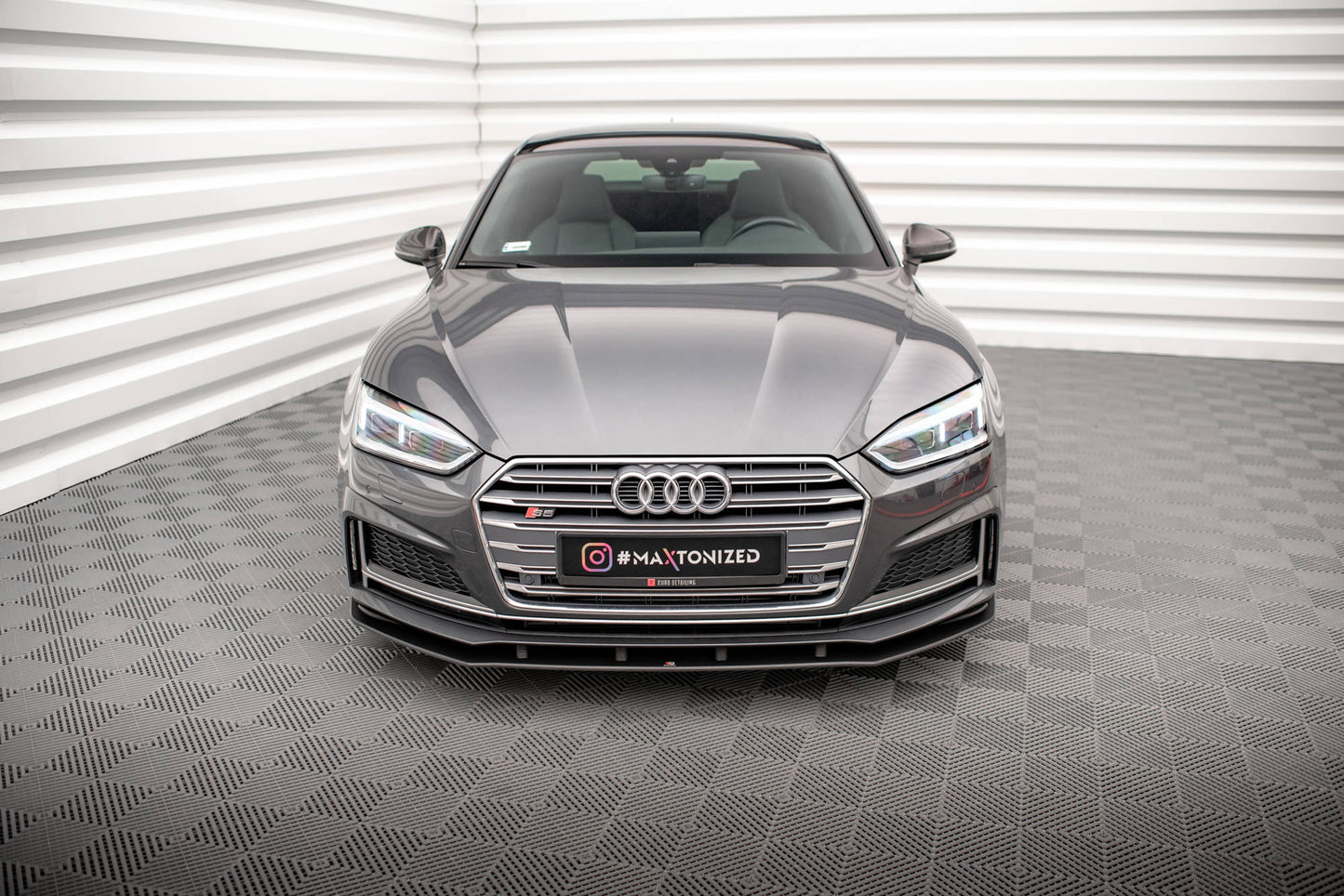 Maxton Street Pro Front Ansatz für für Audi A5 S-Line / S5 Coupe / Sportback F5
