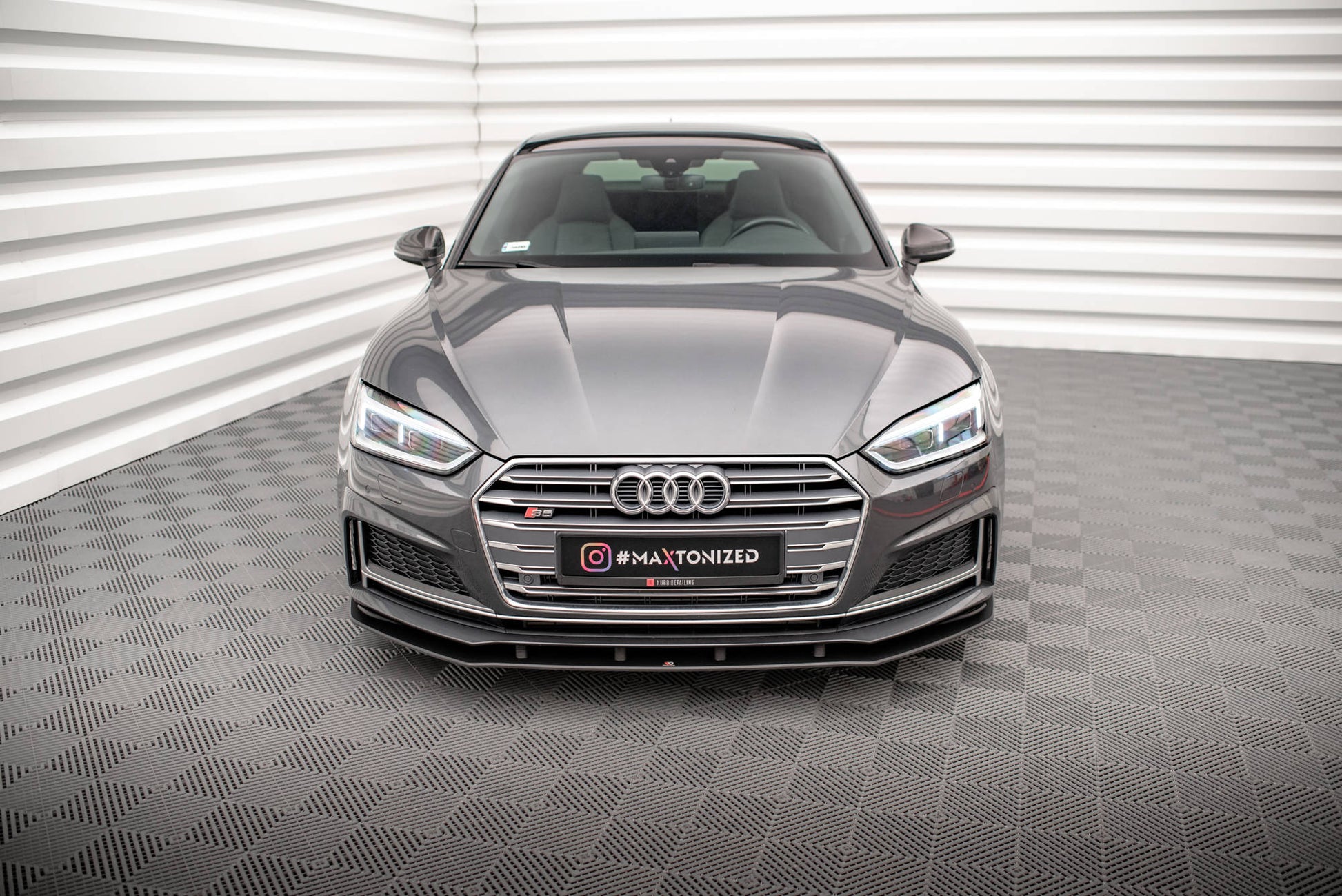Maxton Street Pro Front Ansatz für für Audi A5 S-Line / S5 Coupe / Sportback F5