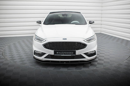 Maxton Street Pro Front Ansatz für für Ford Mondeo Sport Mk5 Facelift / Fusion Sport Mk2 Facelift