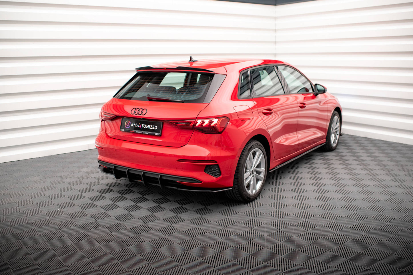Maxton Street Pro Heckschürze für Audi A3 Sportback 8Y