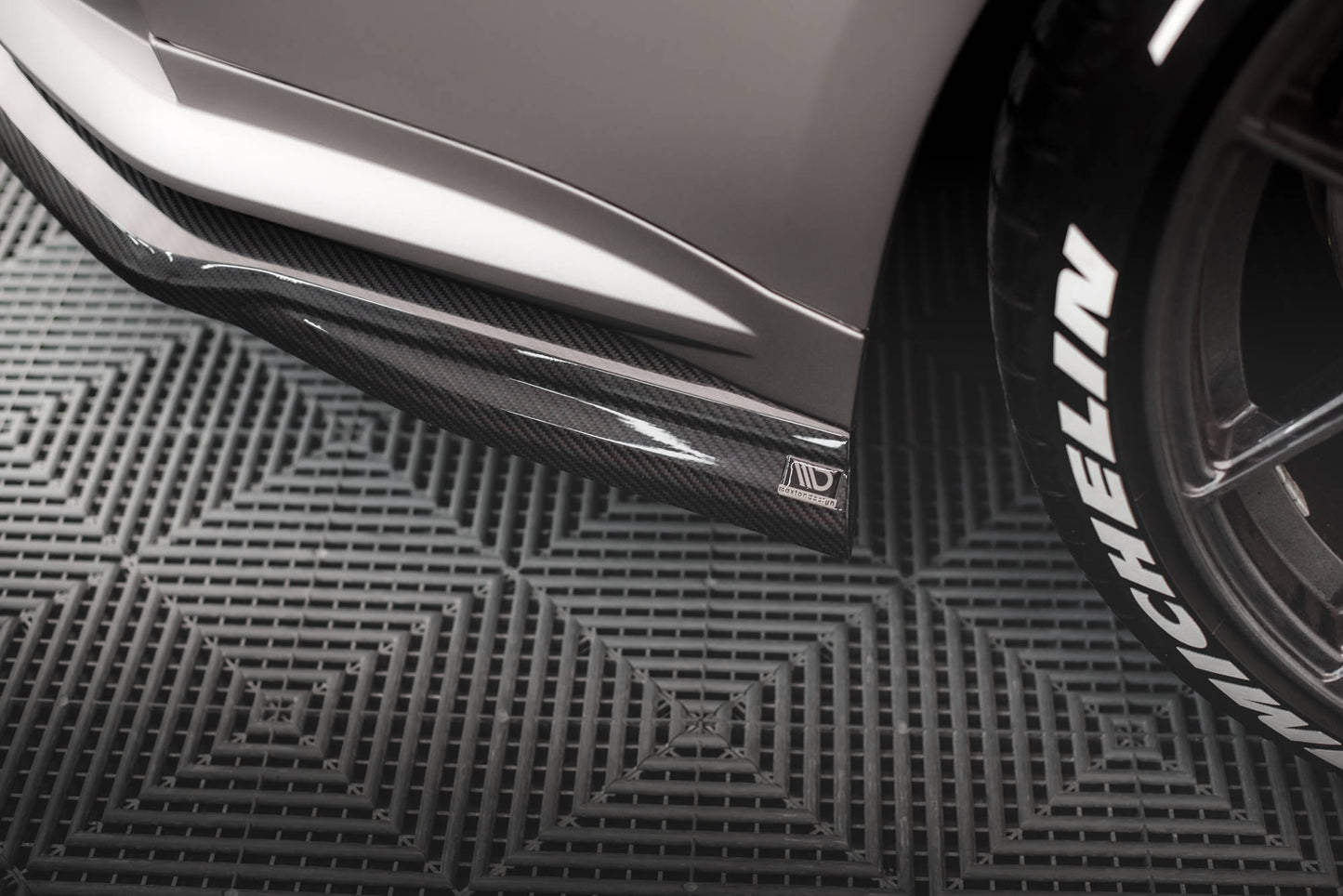 Maxton Carbon Fiber Heck Ansatz Flaps Diffusor für BMW M4 G82