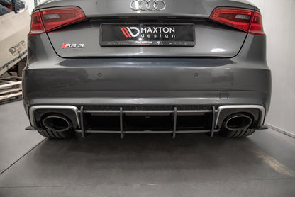 Maxton Robuste Racing Heckschürze V.1 für Audi RS3 8V Sportback