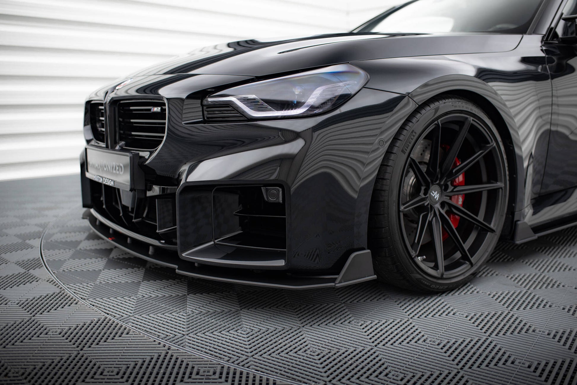 Maxton Street Pro Front Ansatz für V.2 für BMW M2 G87