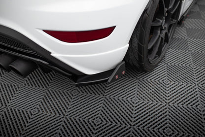 Maxton Heck Ansatz Flaps Diffusor V.3 +Flaps für Ford Fiesta ST Mk7 Facelift