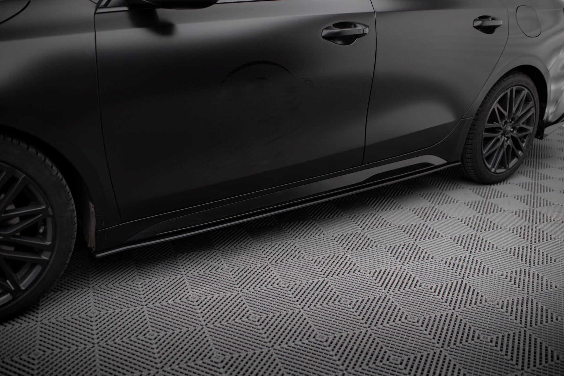 Maxton Street Pro Seitenschweller Ansatz für Kia Proceed GT Mk1 Facelift / Ceed GT Mk3 Facelift