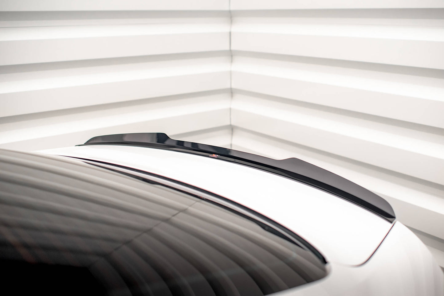 Maxton Spoiler CAP für Audi A5 Coupe 8T schwarz Hochglanz
