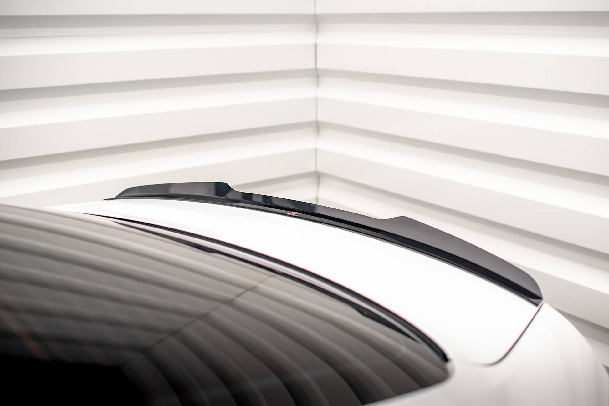 Maxton Spoiler CAP für Audi A5 Coupe 8T schwarz Hochglanz