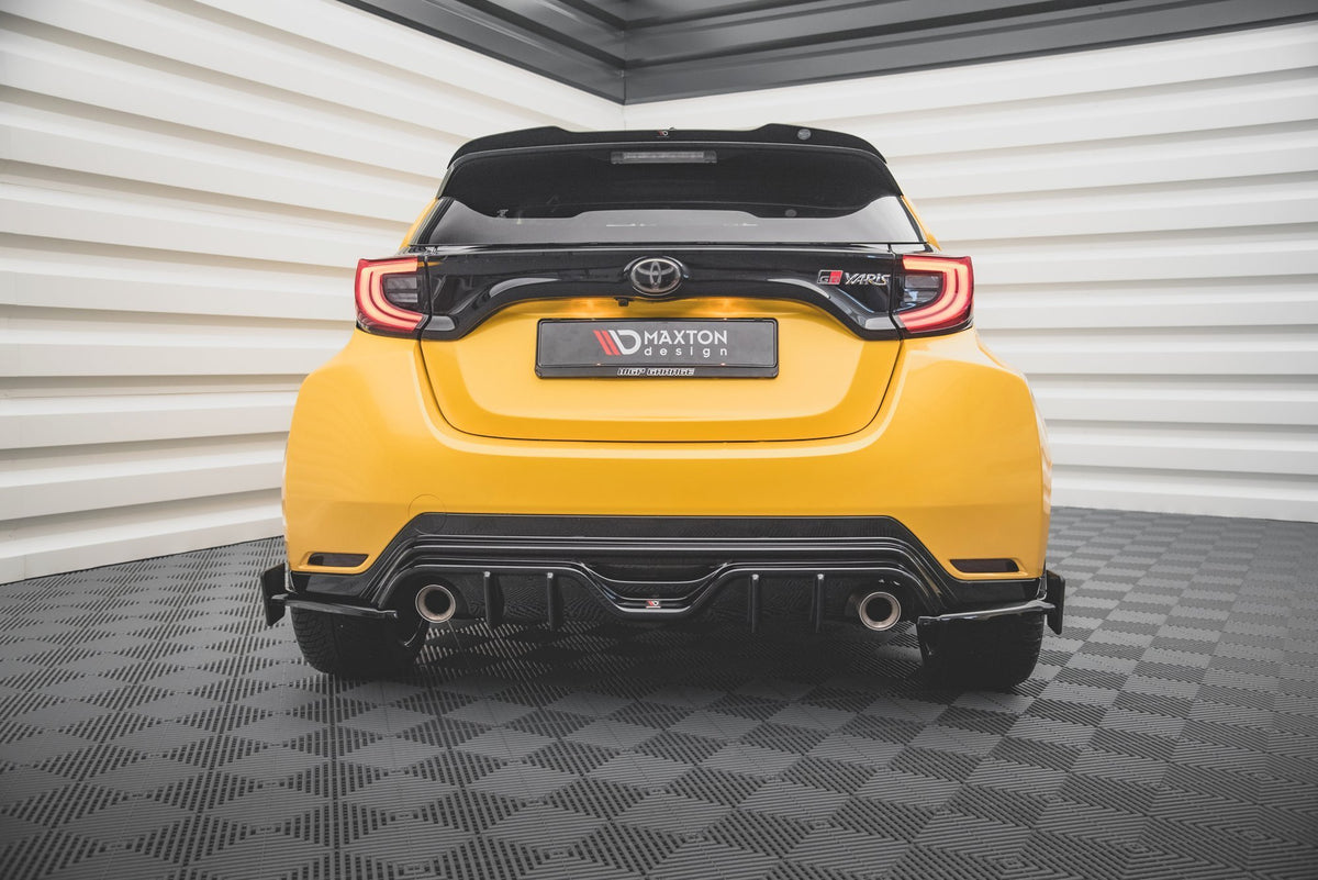 Maxton Heck Ansatz Flaps Diffusor +Flaps für V.4 Toyota GR Yaris Mk4