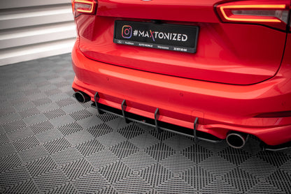 Maxton Street Pro Heckschürze für Ford Focus Kombi ST Mk4