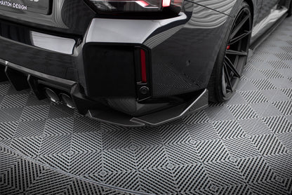 Maxton Set of Carbon Fiber Splitters BMW M2 G87 schwarz matt