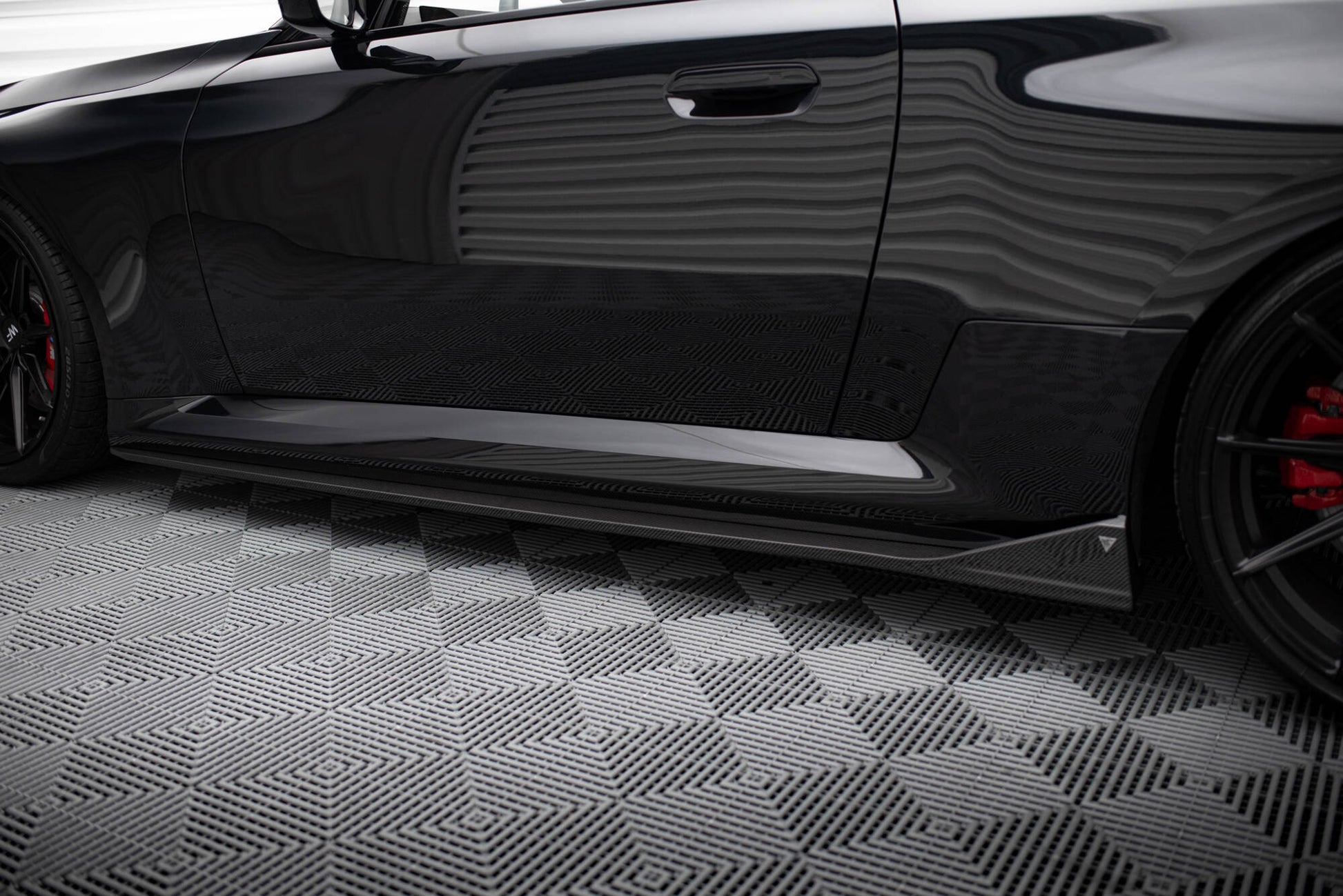 Maxton Set of Carbon Fiber Splitters BMW M2 G87 schwarz matt