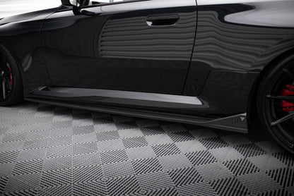 Maxton Set of Carbon Fiber Splitters BMW M2 G87 schwarz matt
