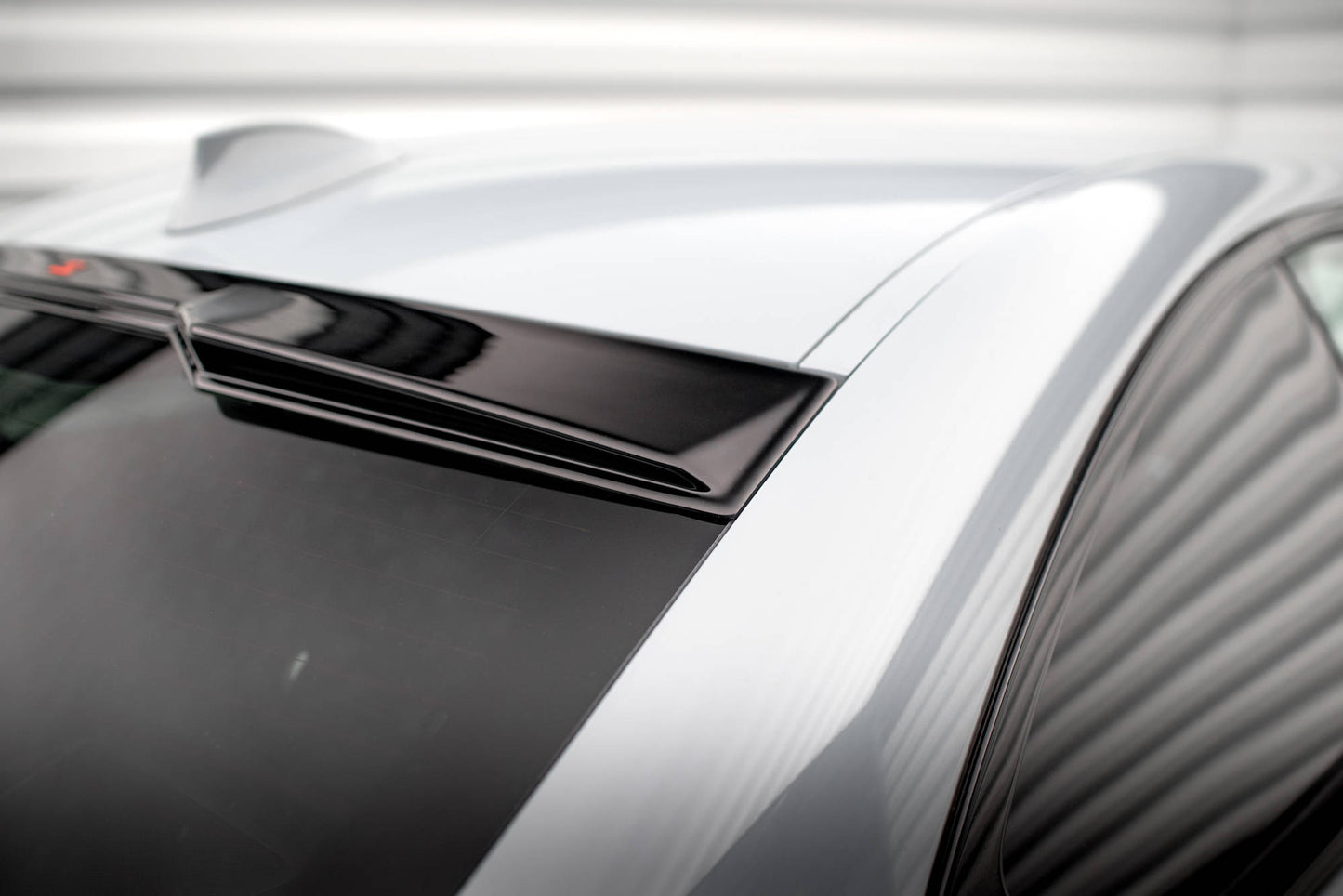 Maxton Heckscheiben Spoiler für BMW 2 Coupe G42 / M2 G87 schwarz Hochglanz