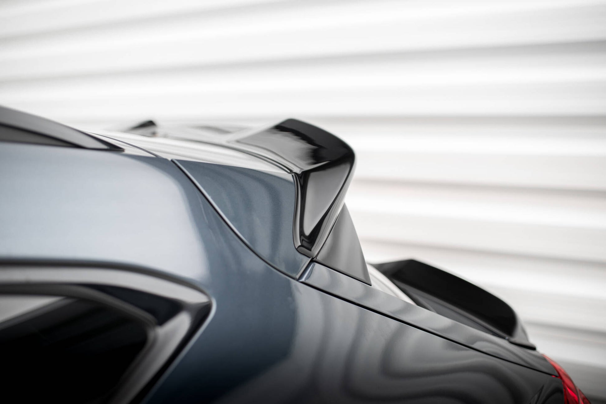 Maxton Höher Spoiler CAP für 3D Cupra Formentor Mk1 schwarz Hochglanz