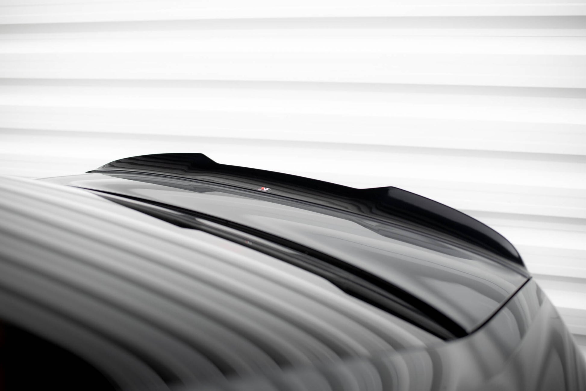 Maxton Spoiler CAP für 3D Audi A3 / A3 S-Line / S3 / RS3 Limousine 8Y schwarz Hochglanz