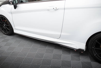 Maxton Seitenschweller Ansatz für V.4 + Flaps Ford Fiesta ST / ST-Line Mk7