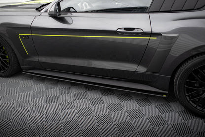 Maxton Street Pro Seitenschweller Ansatz für Ford Mustang GT Mk6