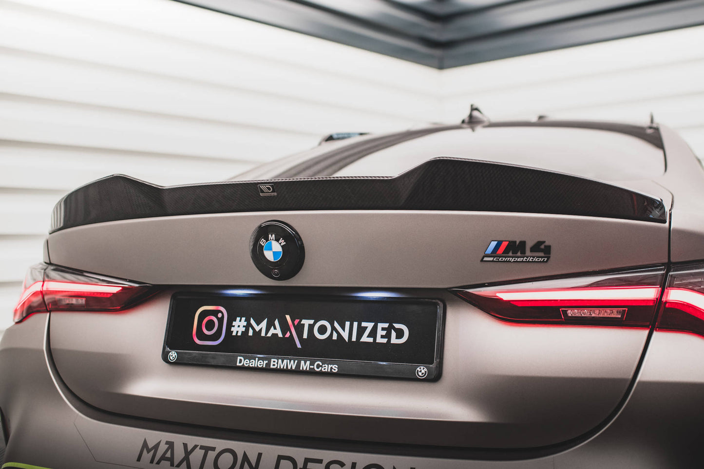 Maxton Carbon Fiber Heckklappenspoiler BMW M4 G82 / M440i G22 / 4 M-Paket G22