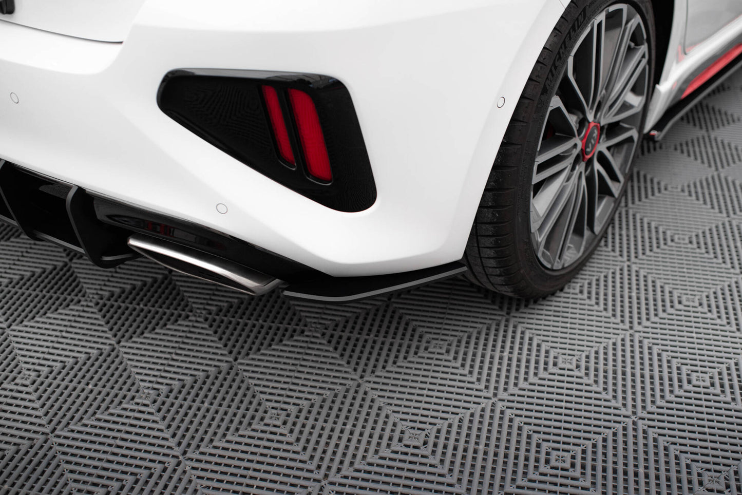 Maxton Street Pro Heck Ansatz Flaps Diffusor für  Kia Ceed GT Mk3