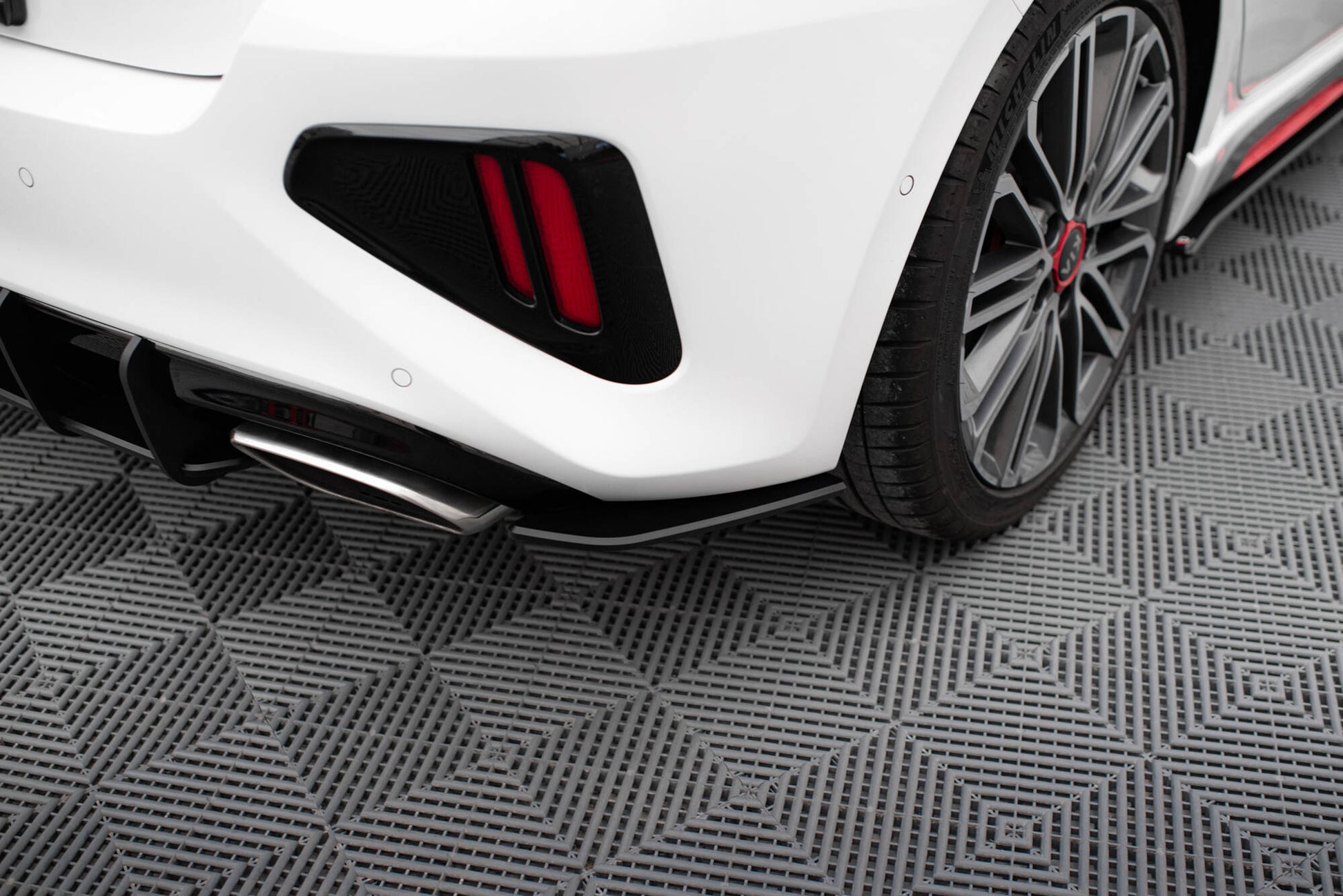 Maxton Street Pro Heck Ansatz Flaps Diffusor für  Kia Ceed GT Mk3