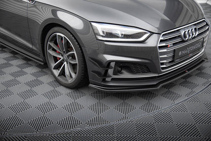 Maxton Stoßstangenflügel vorne (Canards) Audi S5 / A5 S-Line Coupe / Sportback F5