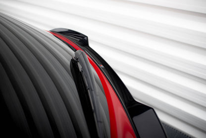 Maxton Niedriger Spoiler CAP für 3D Alfa Romeo Tonale Mk1 schwarz Hochglanz