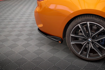 Maxton Heck Ansatz Flaps Diffusor V.2 für BMW M440I G22 schwarz Hochglanz