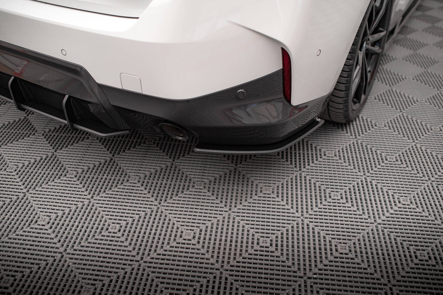 Maxton Street Pro Heck Ansatz Flaps Diffusor für BMW 2 Coupe M-Paket G42