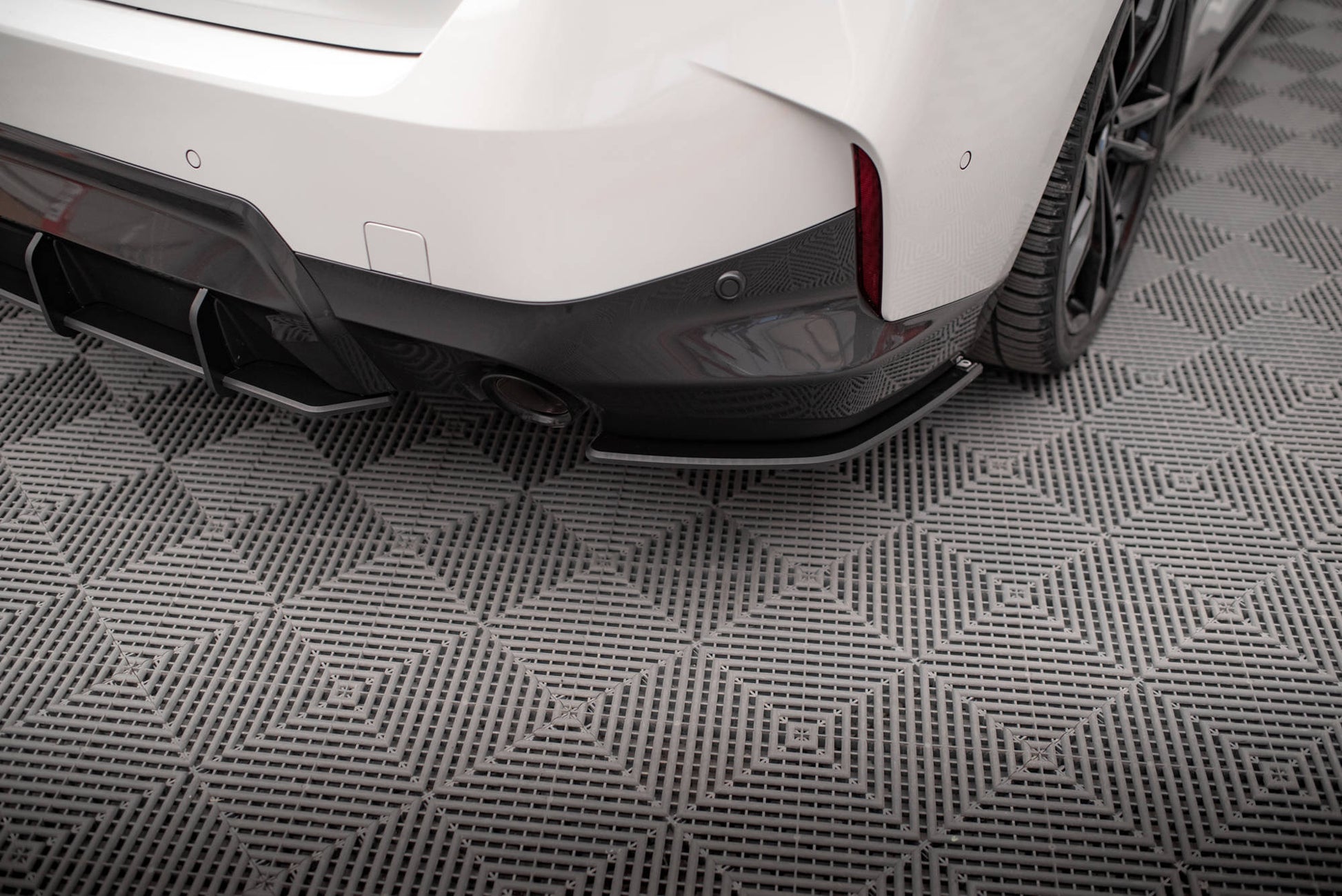 Maxton Street Pro Heck Ansatz Flaps Diffusor für BMW 2 Coupe M-Paket G42
