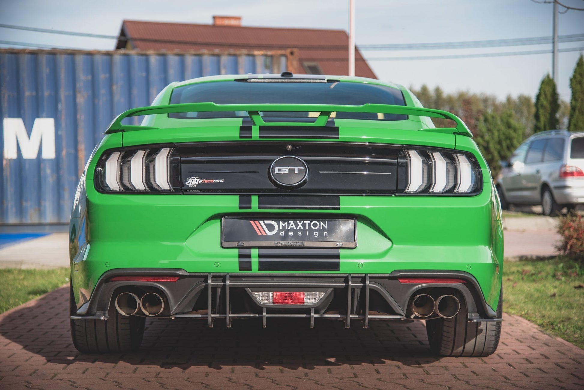 Maxton Street Pro Heckschürze für Ford Mustang GT Mk6 Facelift