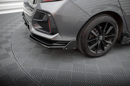 Maxton Mittlerer Diffusor Heck Ansatz DTM Look für + Flaps Honda Civic Sport Mk 10 Facelift